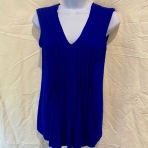 Royal Blue Knit Top